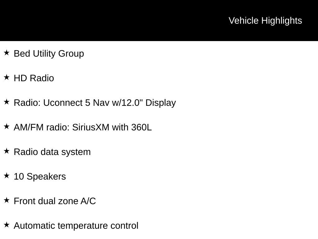 Used 2025 RAM 1500 RHO w/ Bed Utility Group image 16