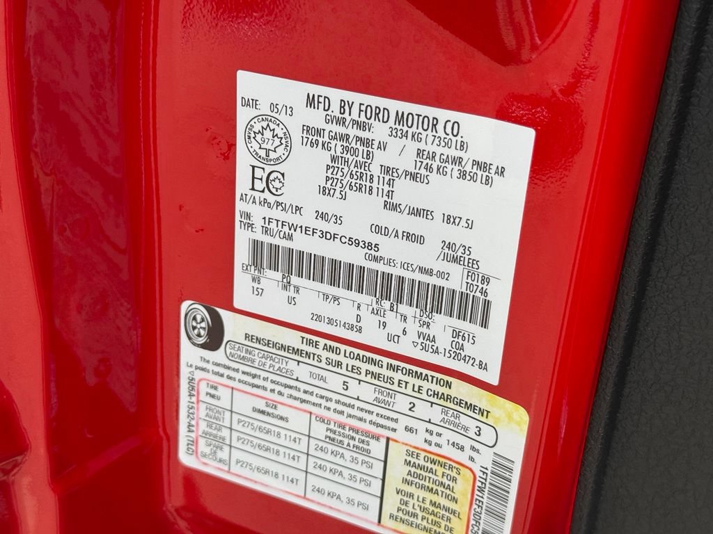 Used 2013 Ford F150 XLT w/ Luxury Equipment Group AWD/4WD image 11