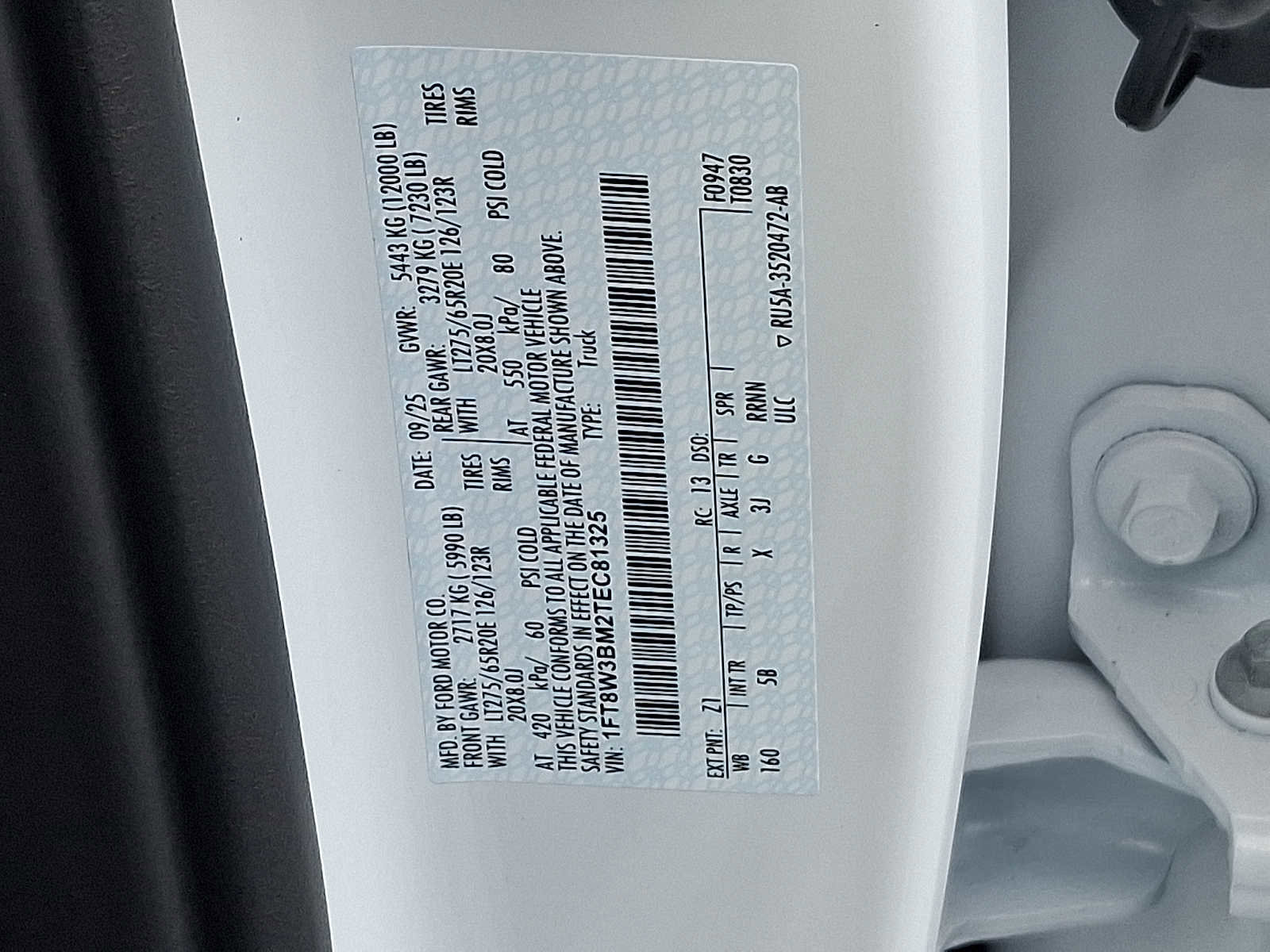 New 2026 Ford F350 Lariat w/ Black Appearance Package image 23