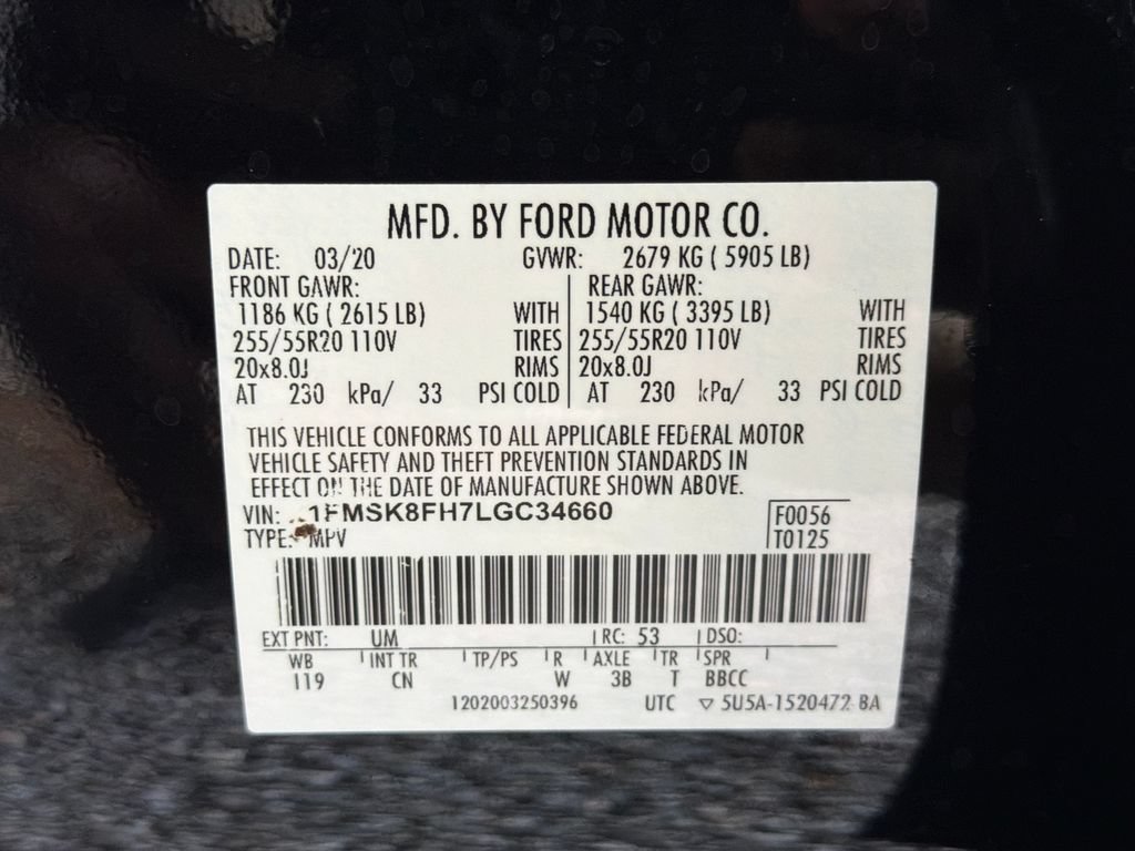 Used 2020 Ford Explorer Limited AWD/4WD image 41
