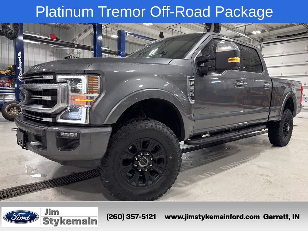 Used 2022 Ford F250 Platinum w/ Tremor Off-Road Package AWD/4WD image 1