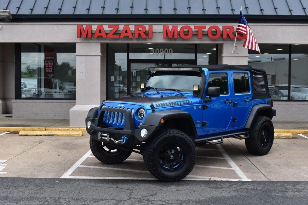 Used 2015 Jeep Wrangler Unlimited Sport w/ Quick Order Package 24S AWD/4WD image 2