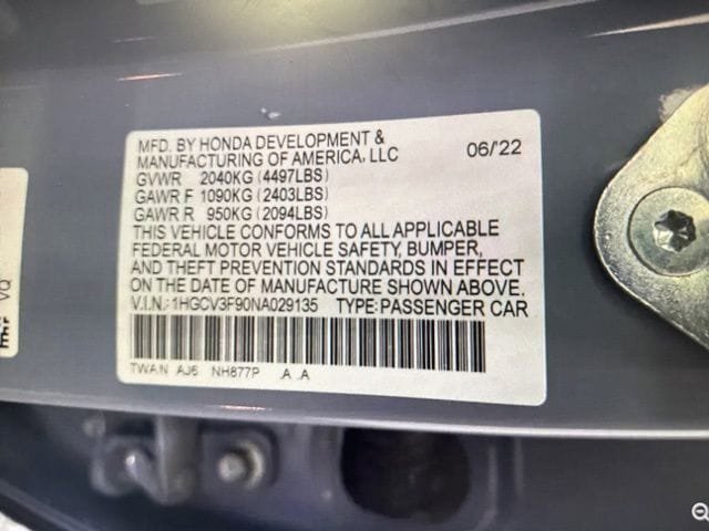 Used 2022 Honda Accord Touring image 10