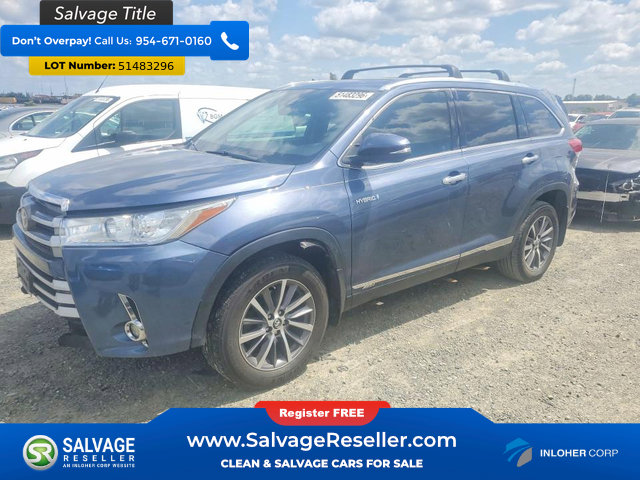 Used 2019 Toyota Highlander XLE AWD/4WD image 1