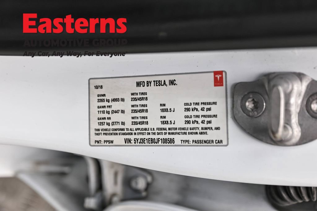 Used 2018 Tesla Model 3 Long Range image 29