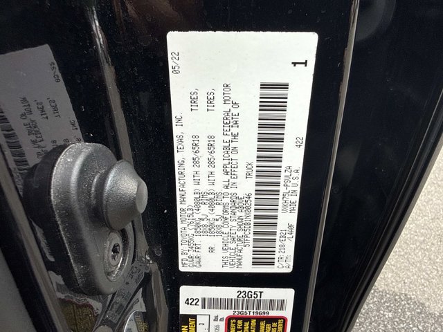 Used 2022 Toyota Tundra TRD Pro AWD/4WD image 30