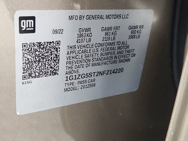 Used 2022 Chevrolet Malibu RS FWD image 31