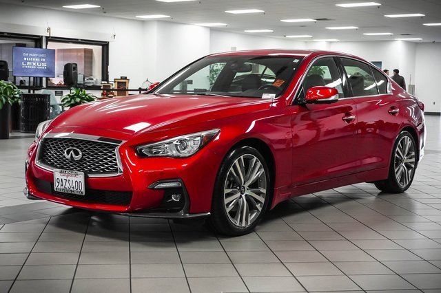 Used 2021 INFINITI Q50 Sensory w/ Cargo Package image 3