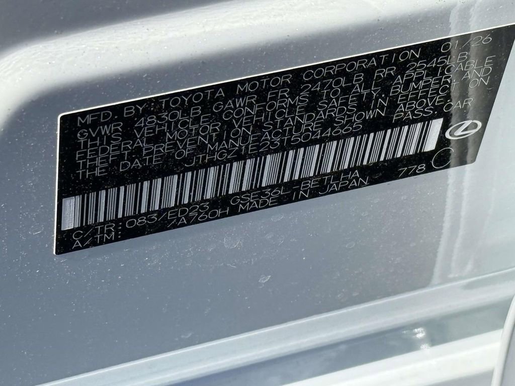 New 2026 Lexus IS 350 F Sport image 20