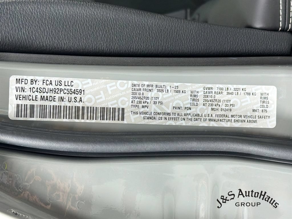 Used 2023 Dodge Durango SRT Hellcat AWD/4WD image 40