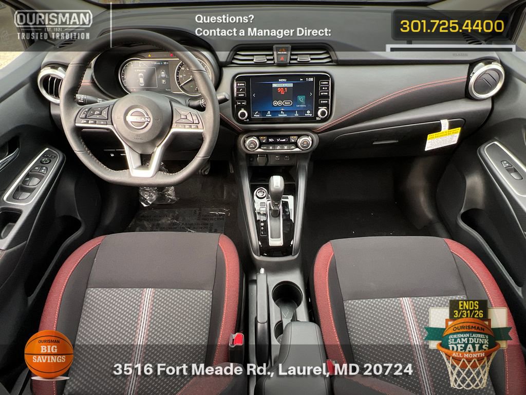 New 2025 Nissan Versa SR w/ Trunk Package image 16