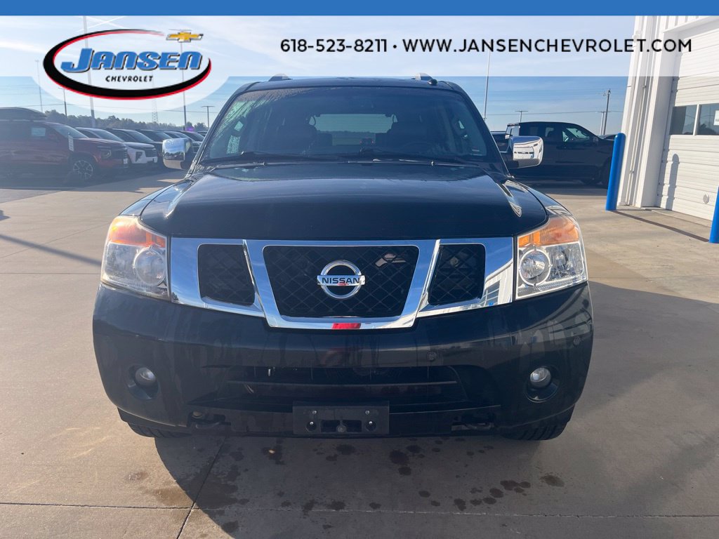 Used 2015 Nissan Armada Platinum w/ 2nd Row Captain Seat Package AWD/4WD image 2