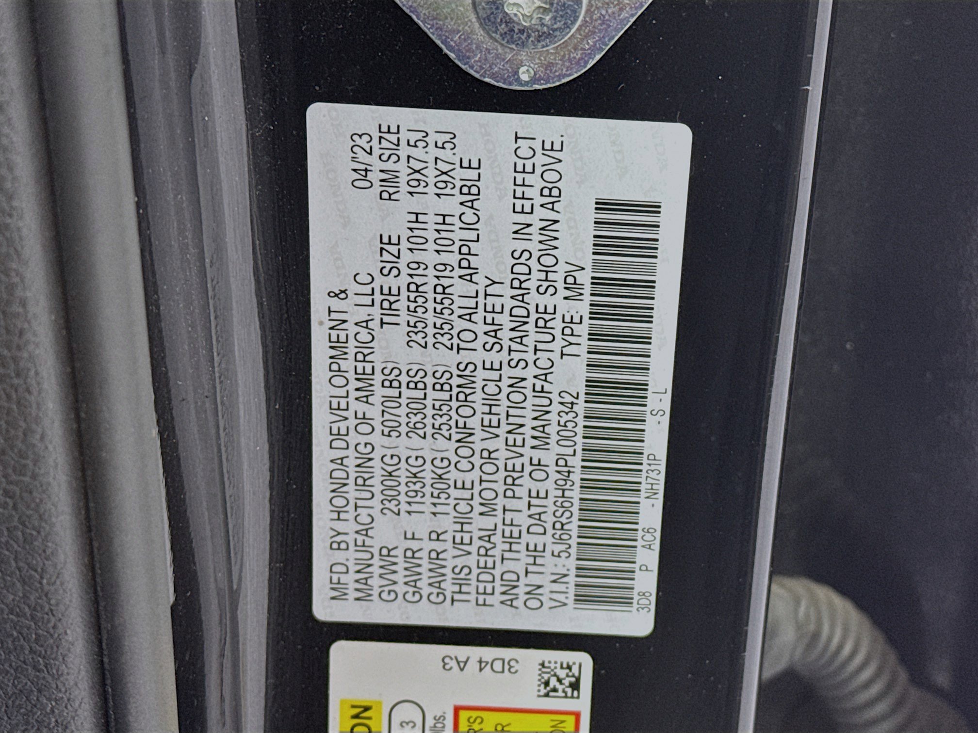 Certified 2023 Honda CR-V Sport Touring image 34
