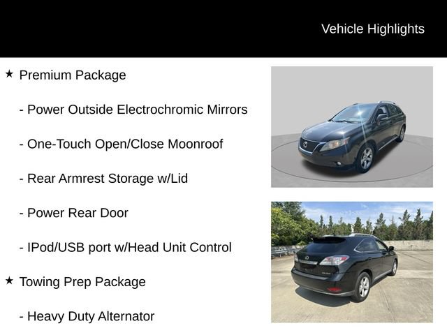 Used 2012 Lexus RX 350 AWD w/ Premium Pkg image 13