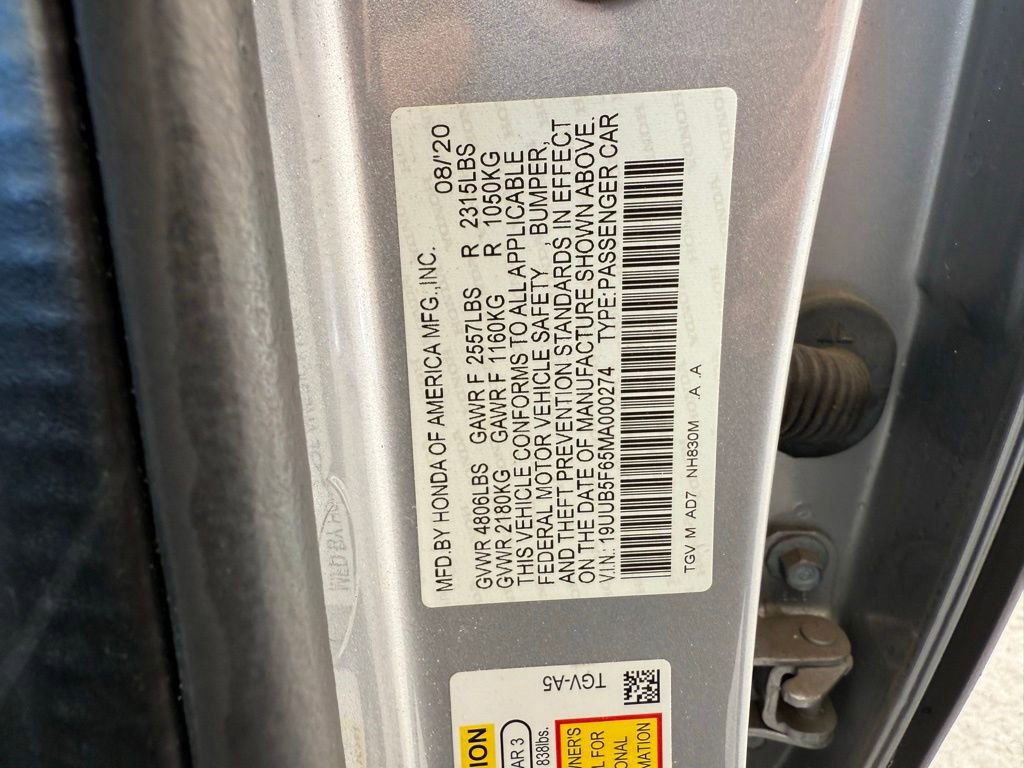 Used 2021 Acura TLX w/ Advance Package FWD image 27