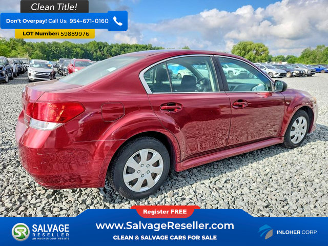 Used 2011 Subaru Legacy 2.5i AWD/4WD image 4