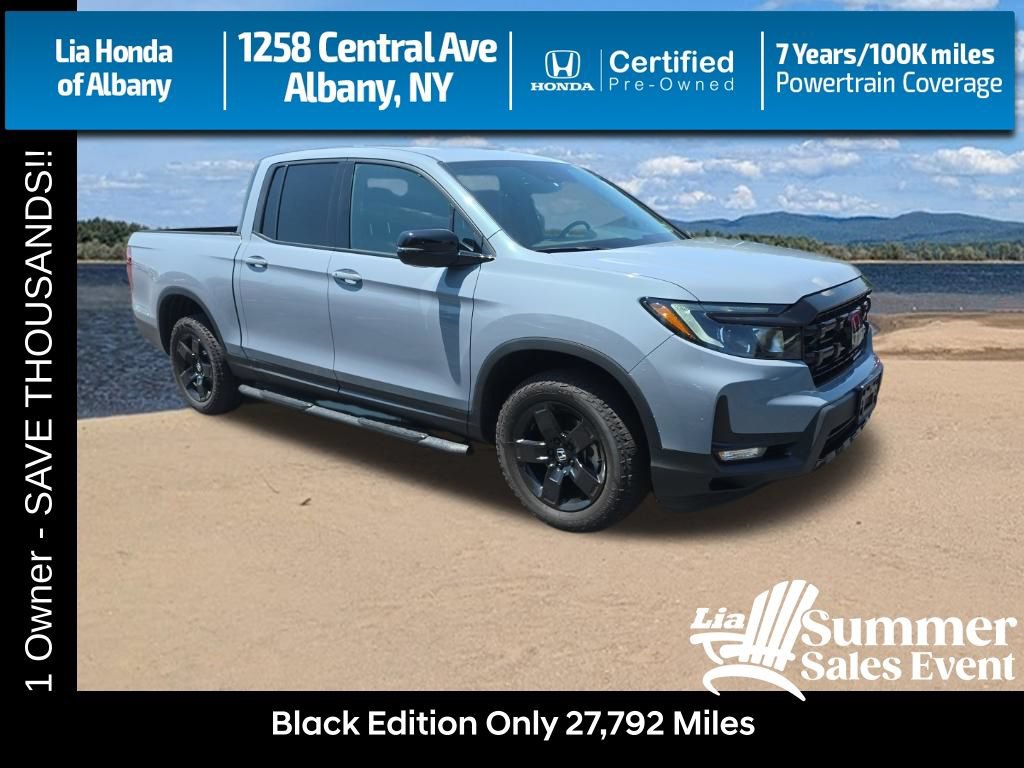 Certified 2025 Honda Ridgeline Black Edition 360° Tour