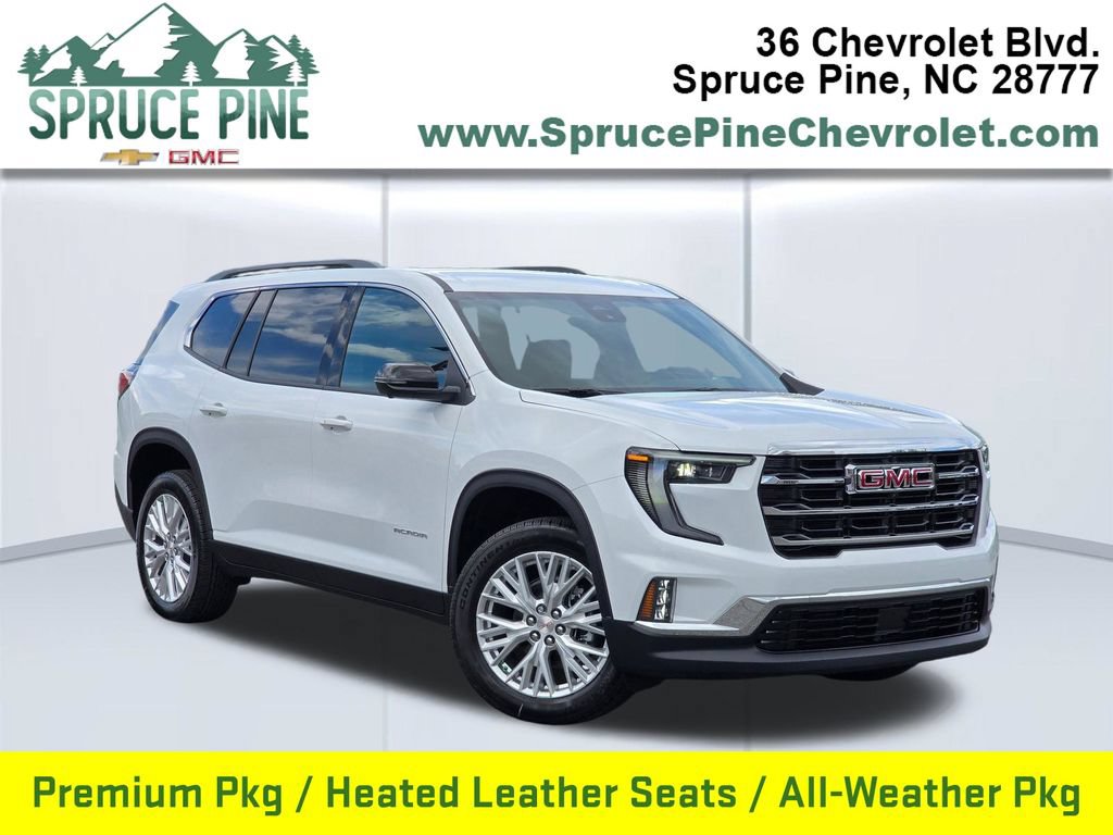 New 2026 GMC Acadia Elevation w/ Elevation Premium Package AWD/4WD 360° Tour