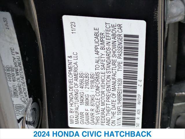 Certified 2024 Honda Civic Sport Touring image 26
