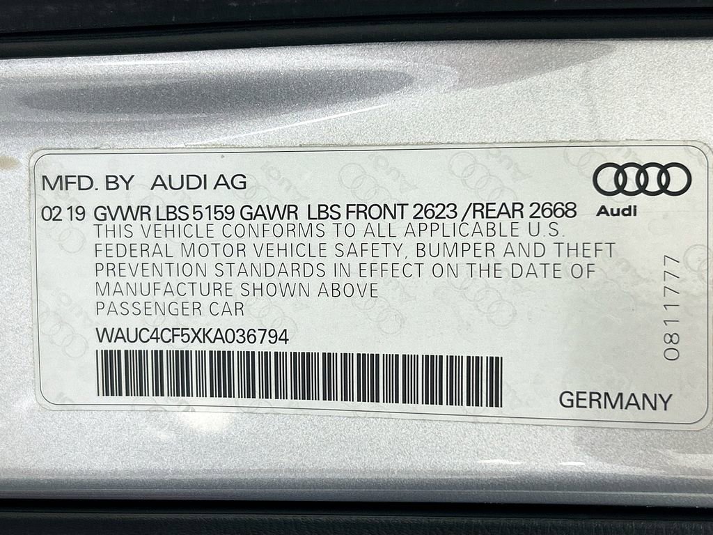 Used 2019 Audi S5 Prestige AWD/4WD image 35