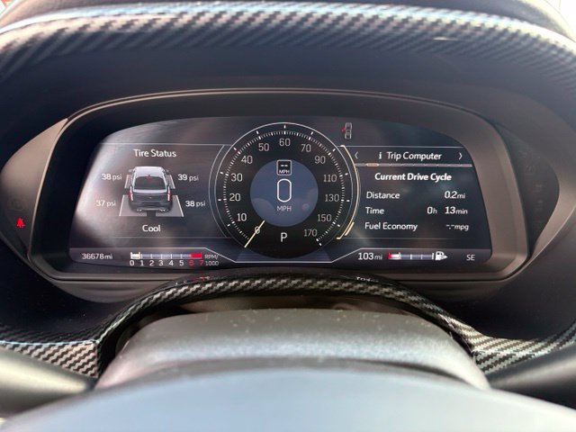 Used 2022 Cadillac CT4 V w/ LPO, ONYX Package AWD/4WD image 15