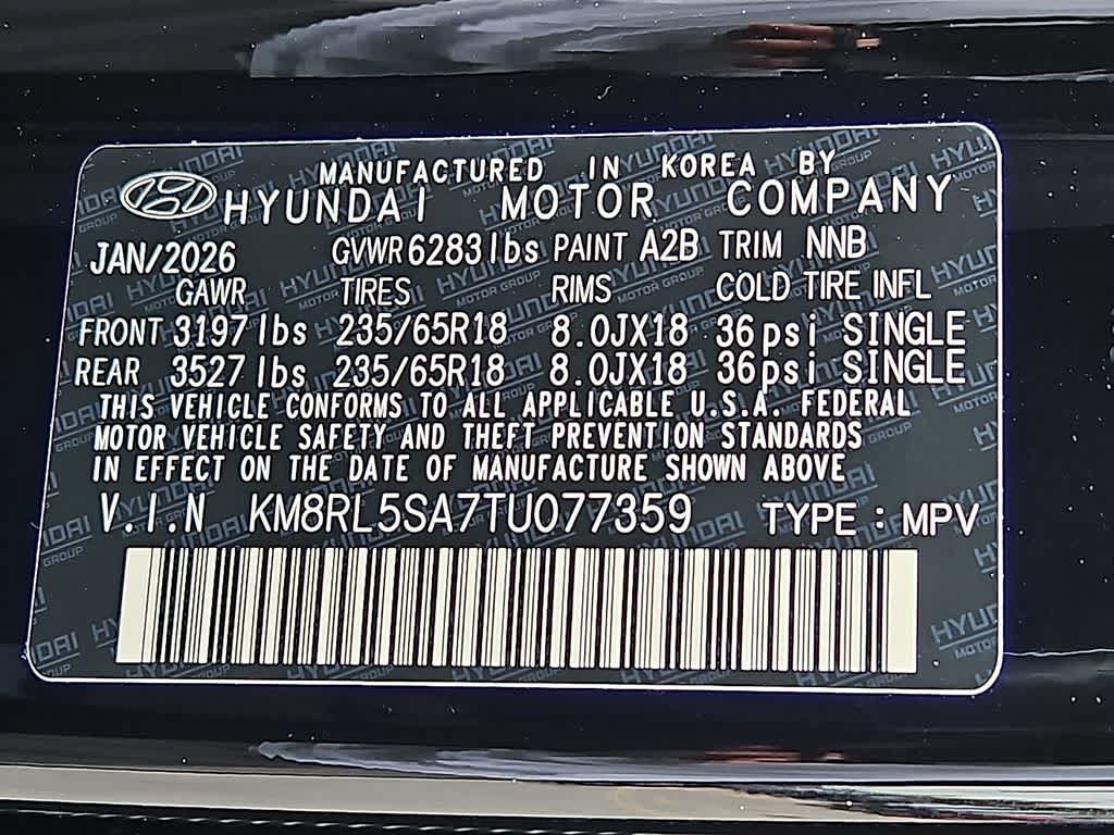 New 2026 Hyundai Palisade FWD Hybrid image 24