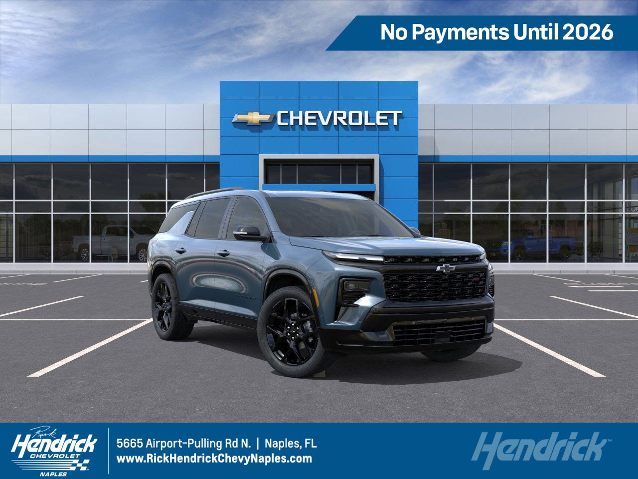 New 2026 Chevrolet Traverse RS