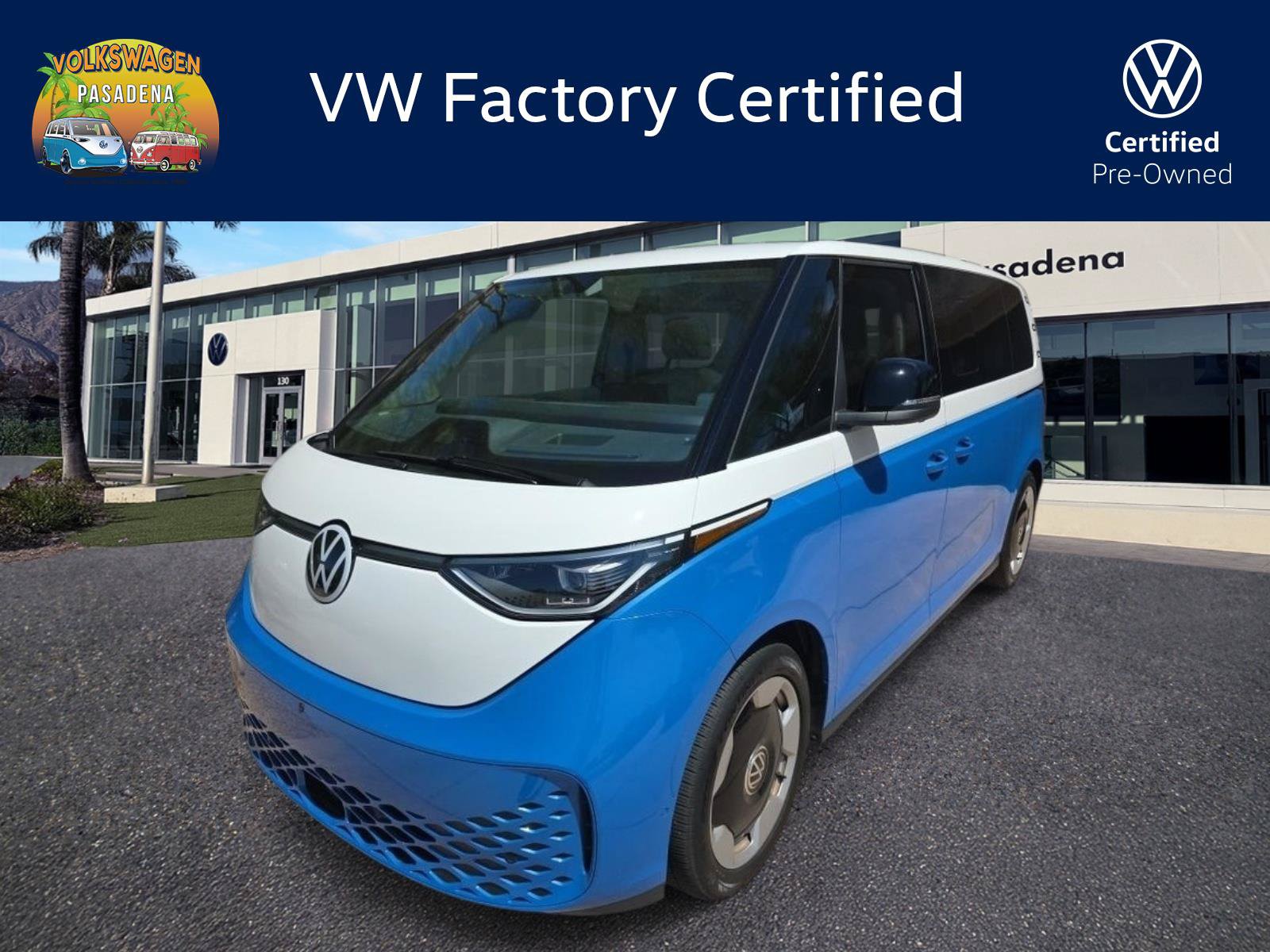 Certified 2025 Volkswagen ID. Buzz Pro S Plus AWD/4WD image 1