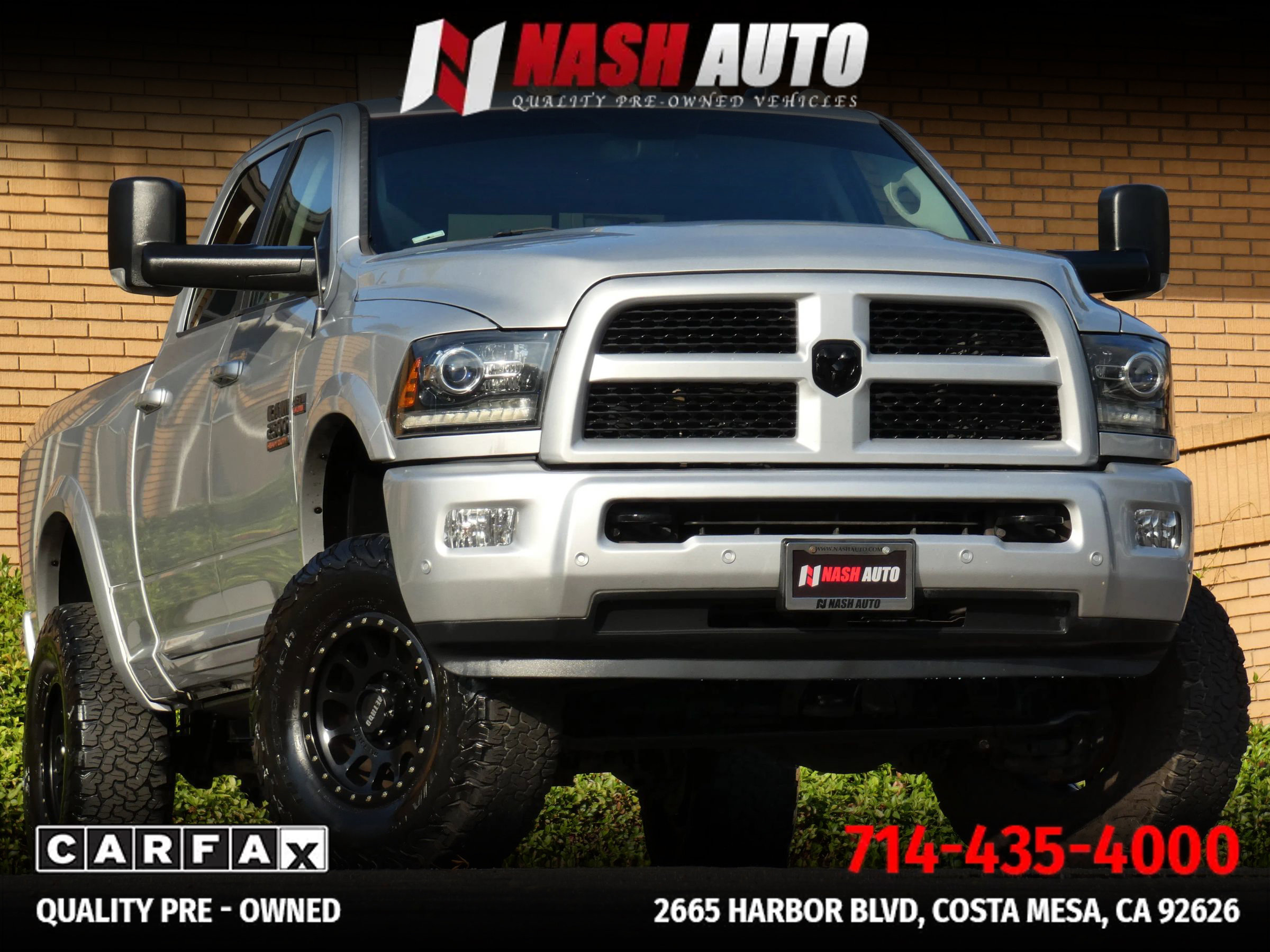 Used 2017 RAM 2500 Laramie w/ Sport Appearance Group