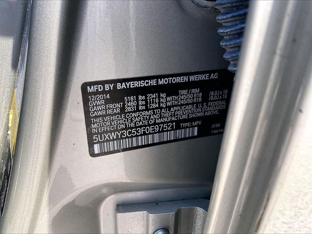 Used 2015 BMW X3 xDrive28d AWD/4WD image 34