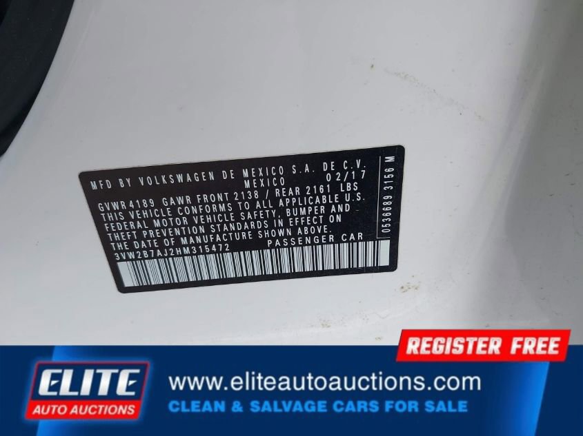 Used 2017 Volkswagen Jetta S w/ Jetta S Cold Weather Package image 18