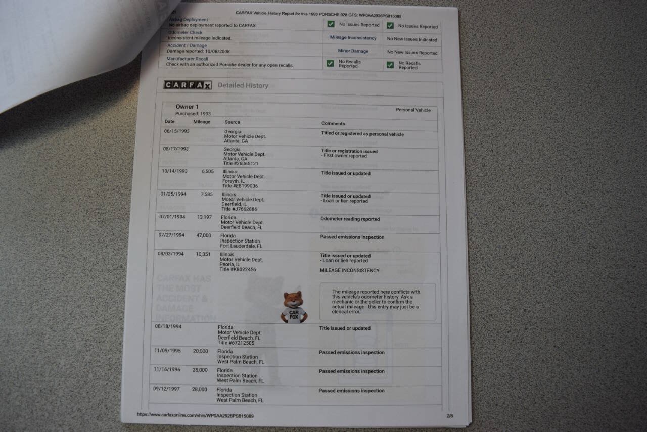 Used 1993 Porsche 928 GTS RWD image 94