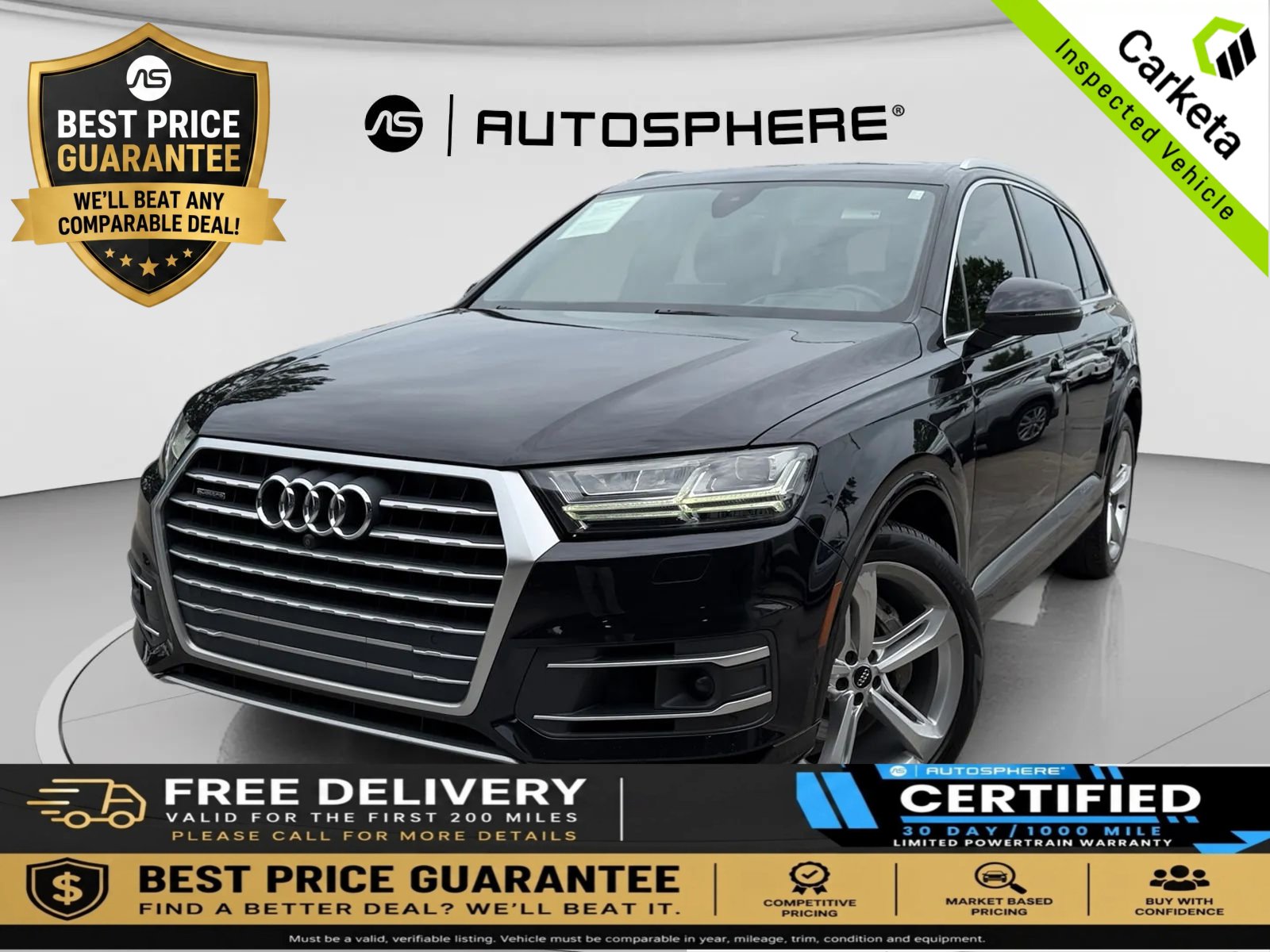 Used 2019 Audi Q7 3.0T Prestige w/ Prestige Package AWD/4WD image 1