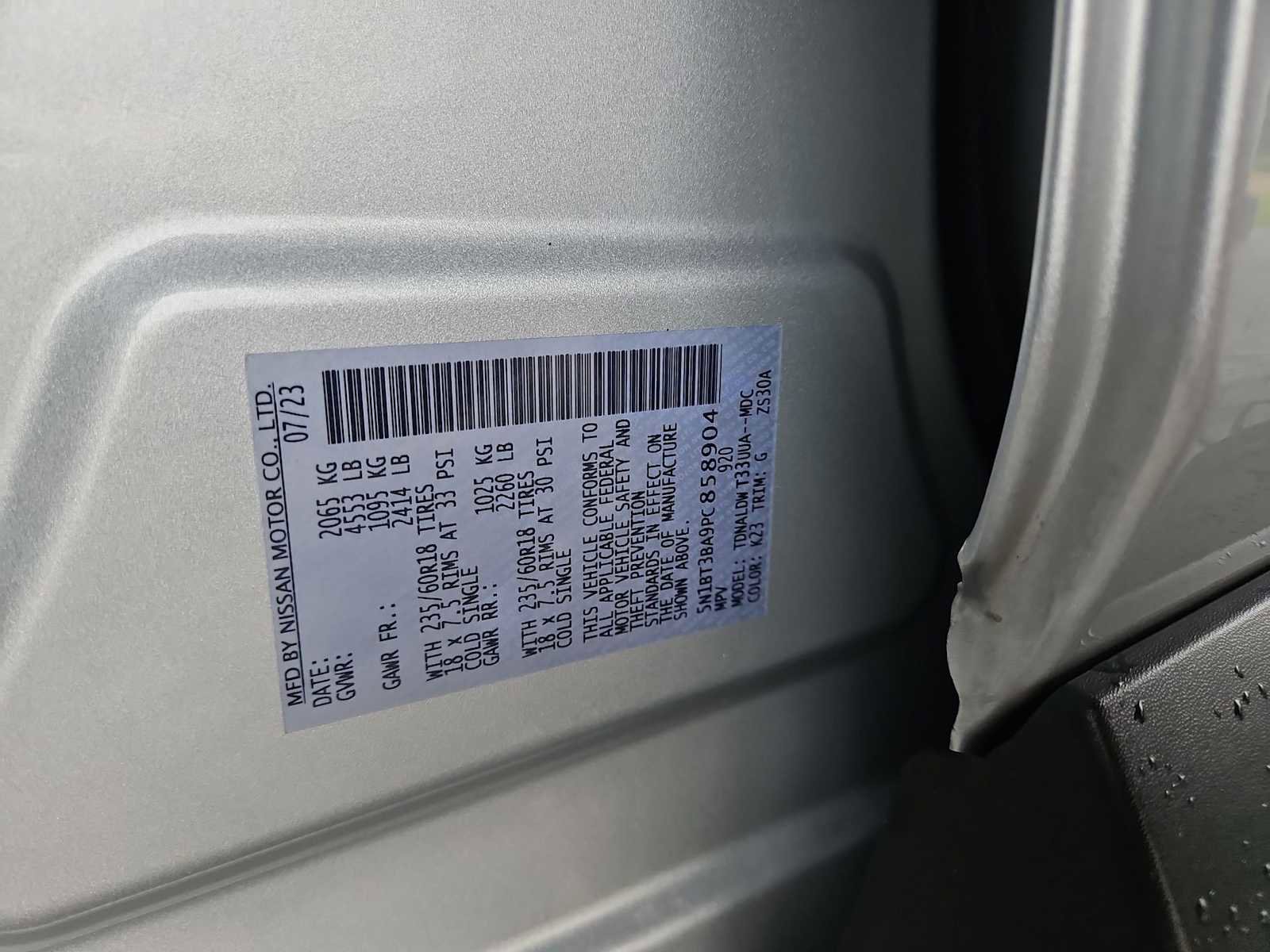 Used 2023 Nissan Rogue SV FWD image 35