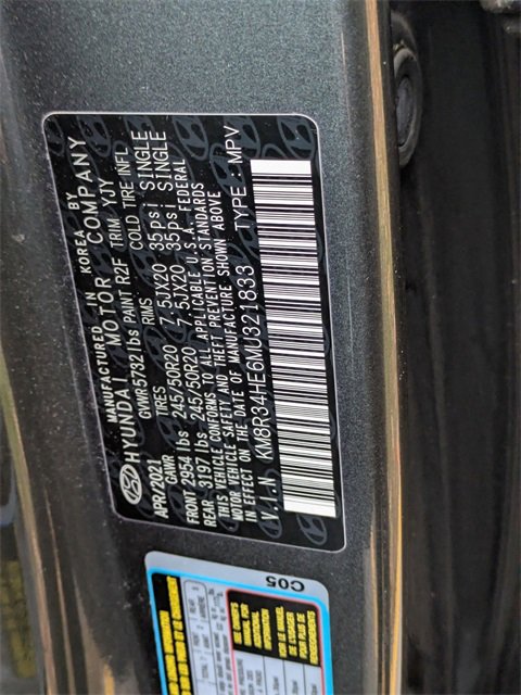 Used 2021 Hyundai Palisade SEL w/ Convenience Package image 38