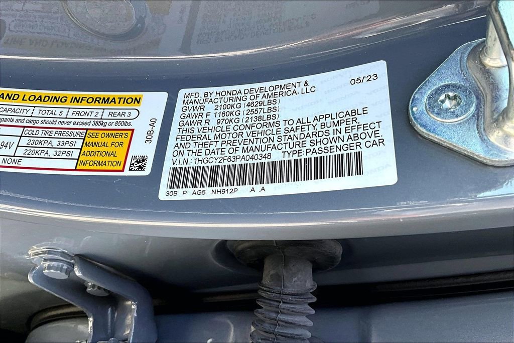 Certified 2023 Honda Accord EX-L image 14