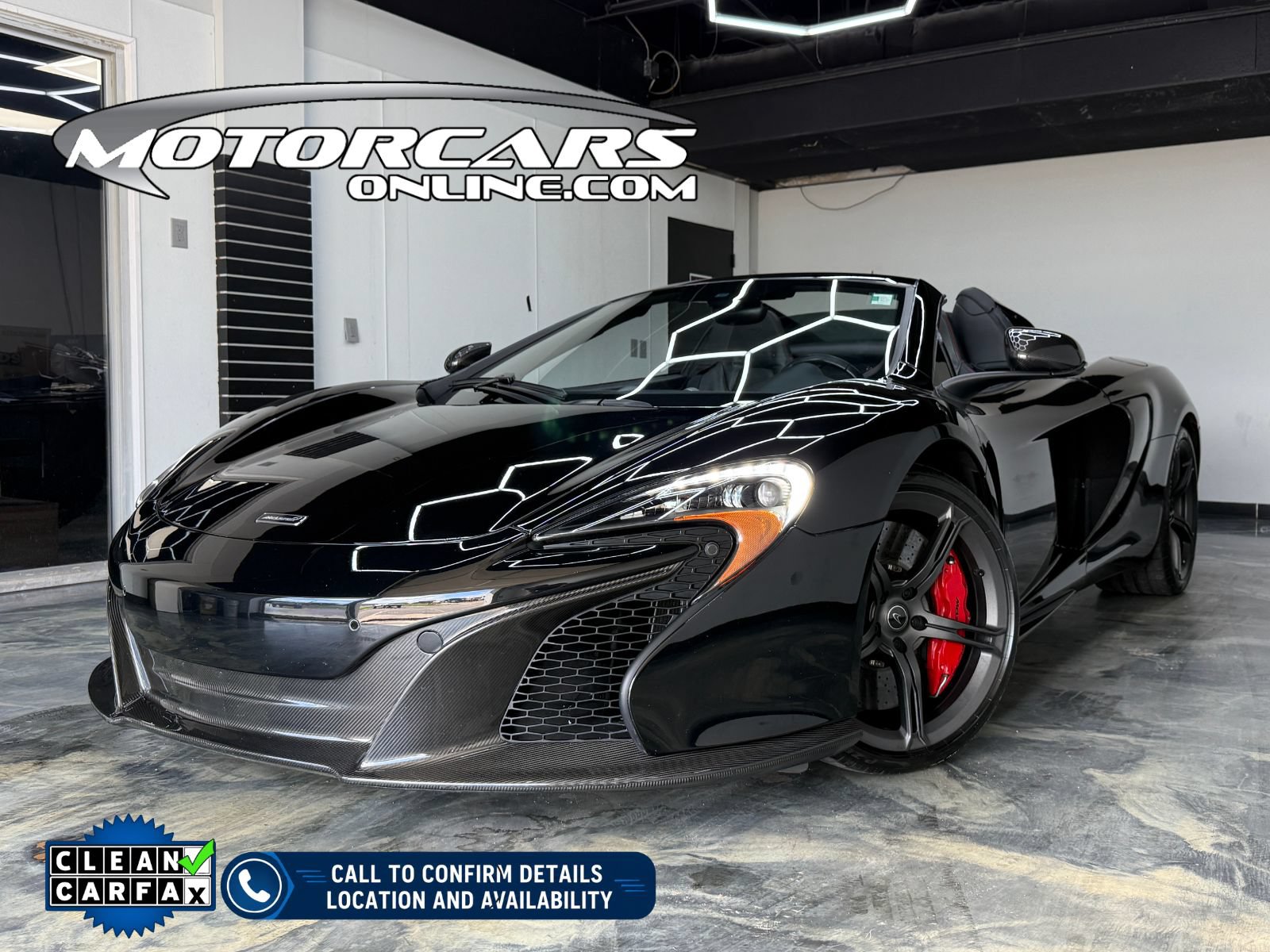 Used 2016 McLaren 650S Spider RWD image 1