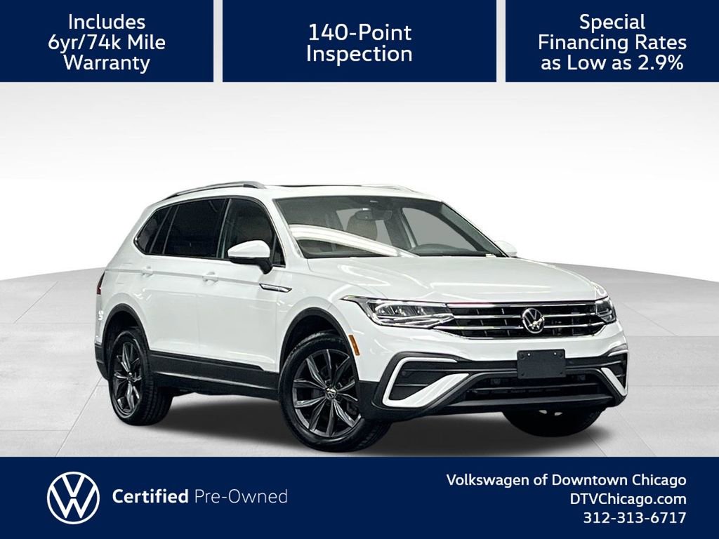 Certified 2022 Volkswagen Tiguan SE