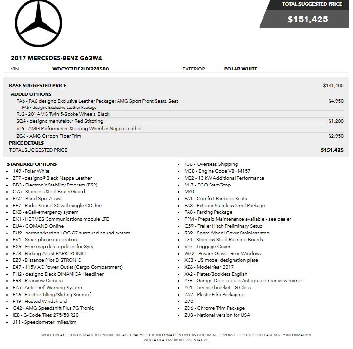 Used 2017 Mercedes-Benz G 63 AMG 4MATIC image 4