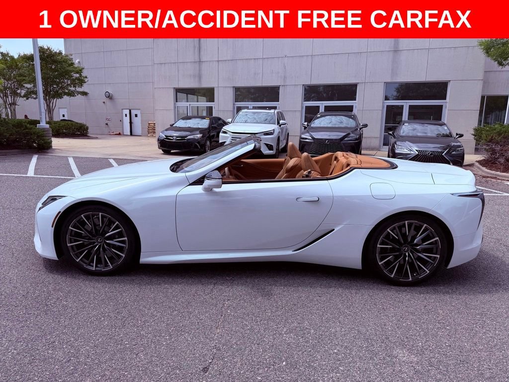 Certified 2024 Lexus LC 500 Convertible w/ Touring Package RWD image 5