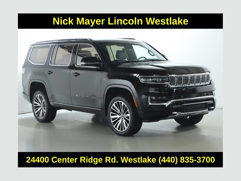Used 2024 Jeep Grand Wagoneer Series III w/ HD Trailer Tow Package