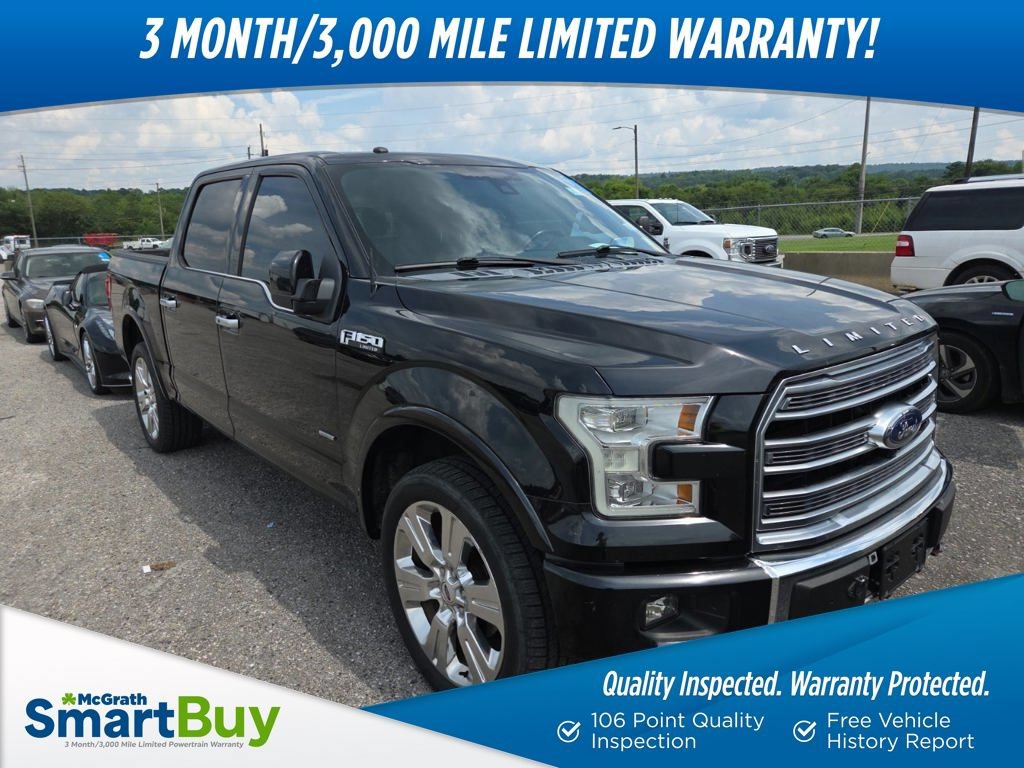 Used 2017 Ford F150 Limited w/ Trailer Tow Package AWD/4WD video 1