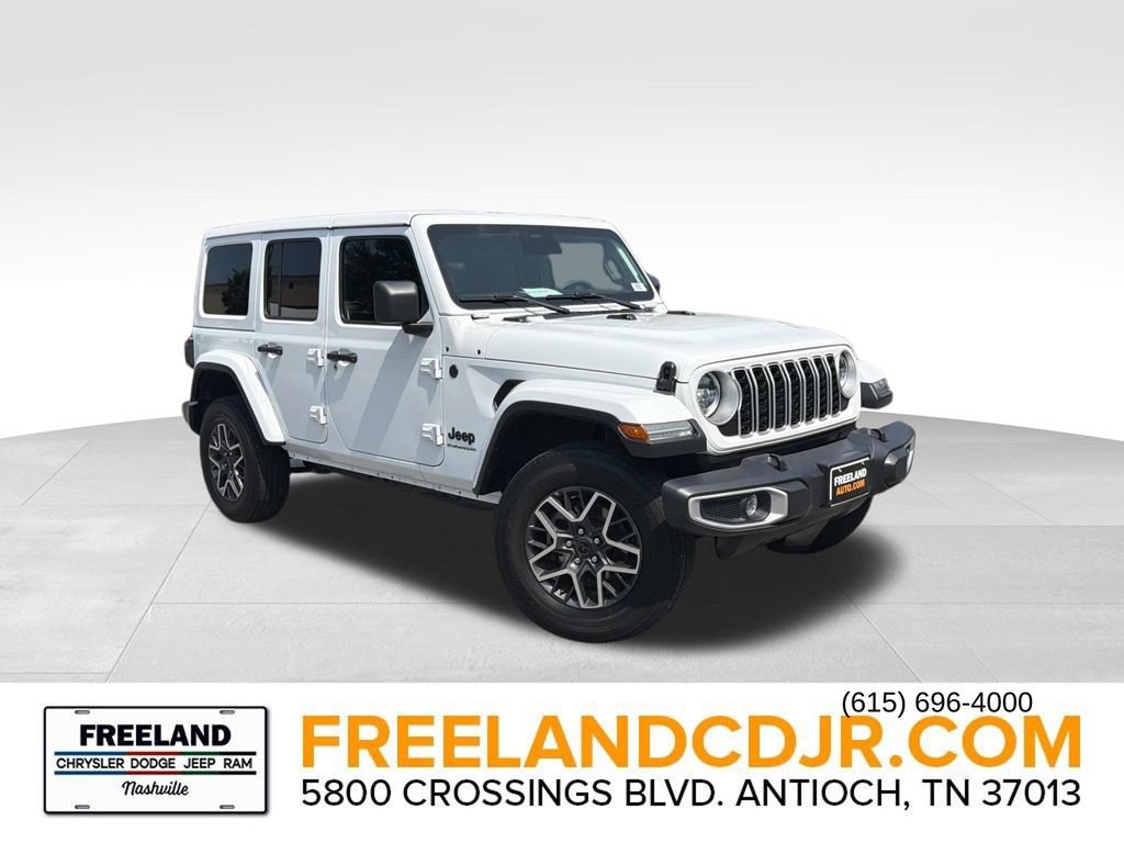 Used 2025 Jeep Wrangler Unlimited Sahara AWD/4WD image 1