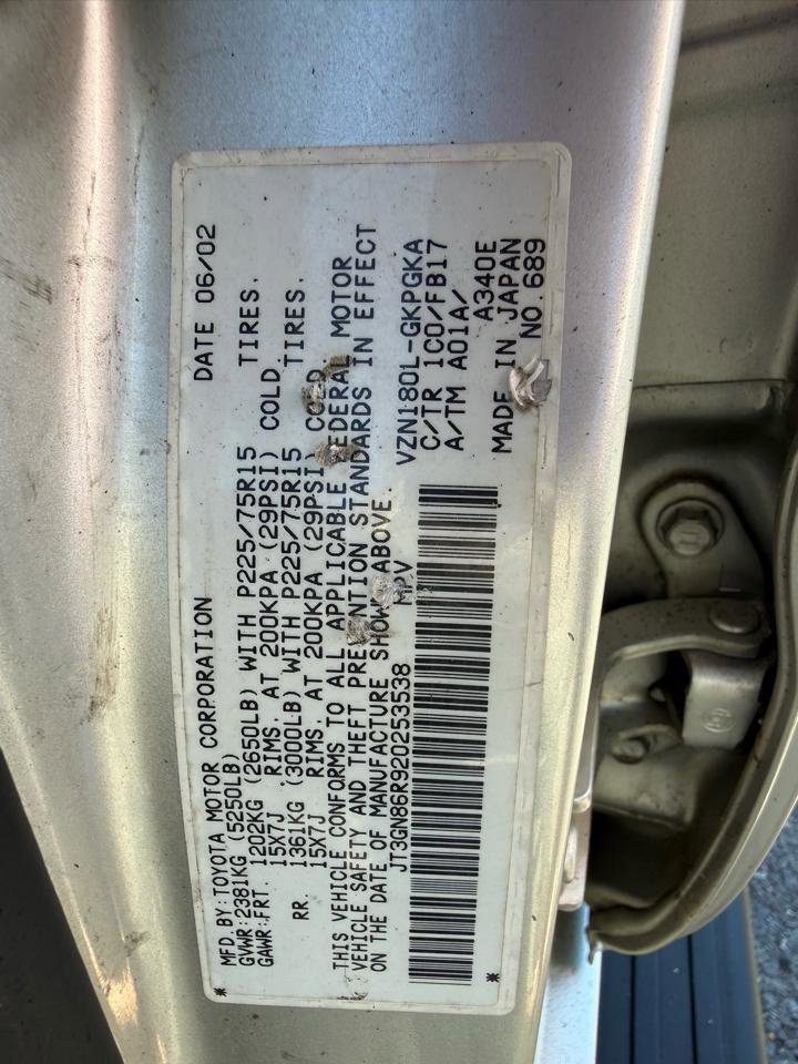 Used 2002 Toyota 4Runner SR5 RWD image 32