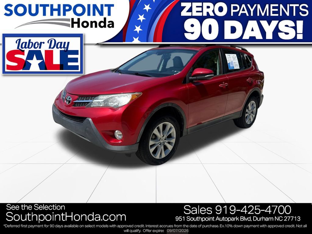 Used 2015 Toyota RAV4 Limited w/ Technology Package FWD image 3