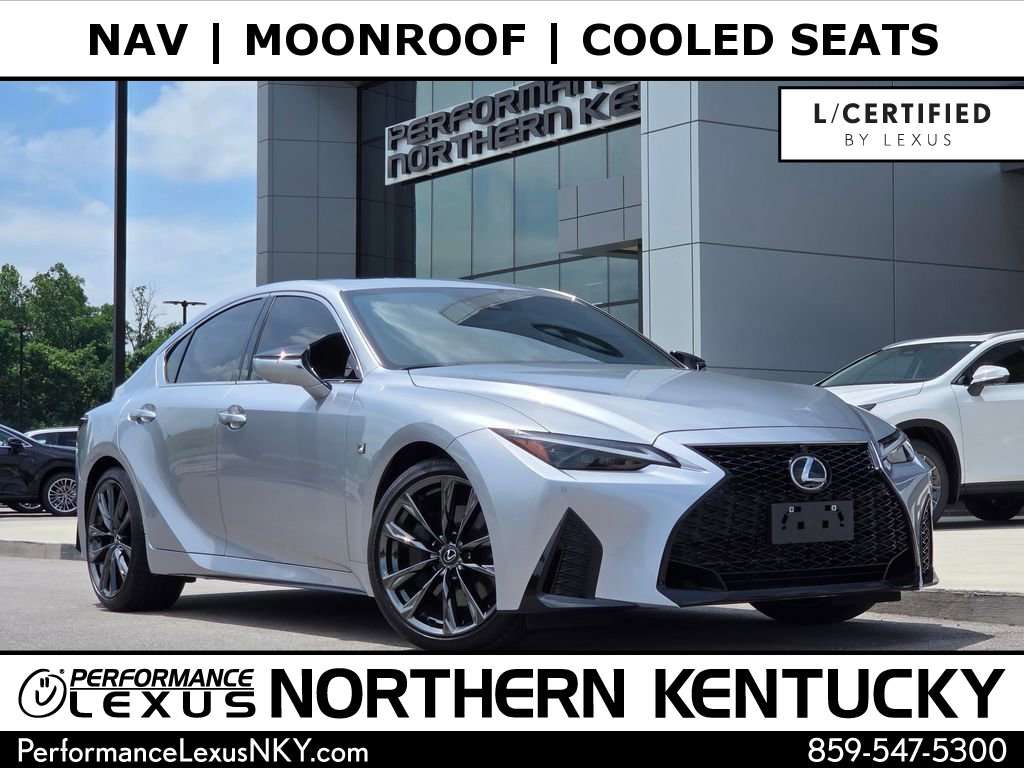 Certified 2024 Lexus IS 350 F Sport w/ Navigation Package RWD image 1