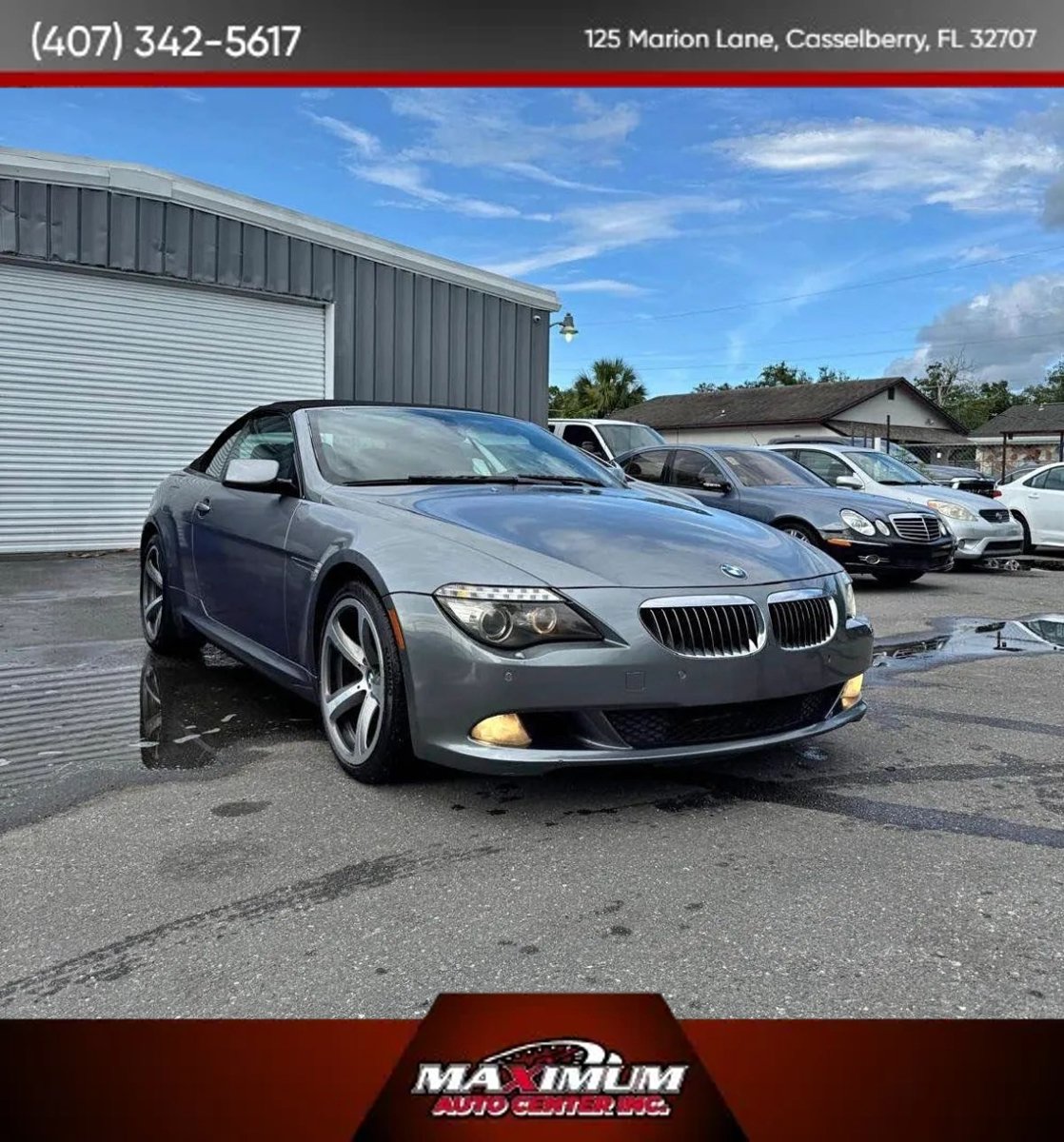 Used 2008 BMW 650i Convertible RWD image 1