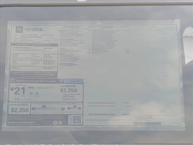New 2026 Toyota Tacoma TRD Sport AWD/4WD image 18