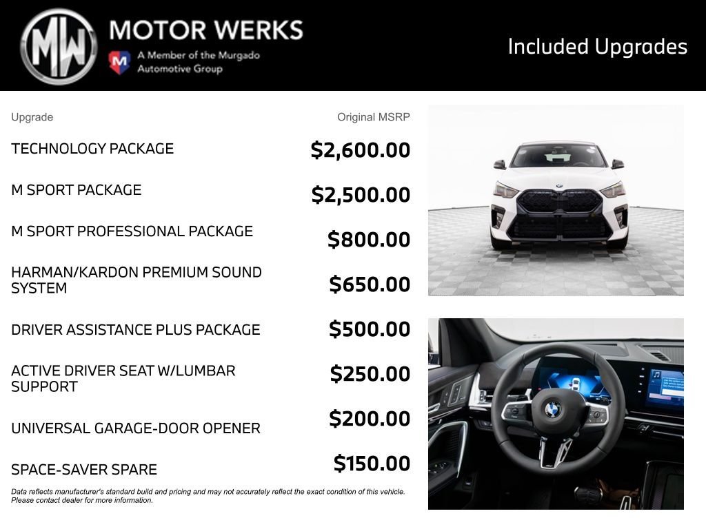 New 2026 BMW X2 xDrive28i w/ Technology Package AWD/4WD image 4