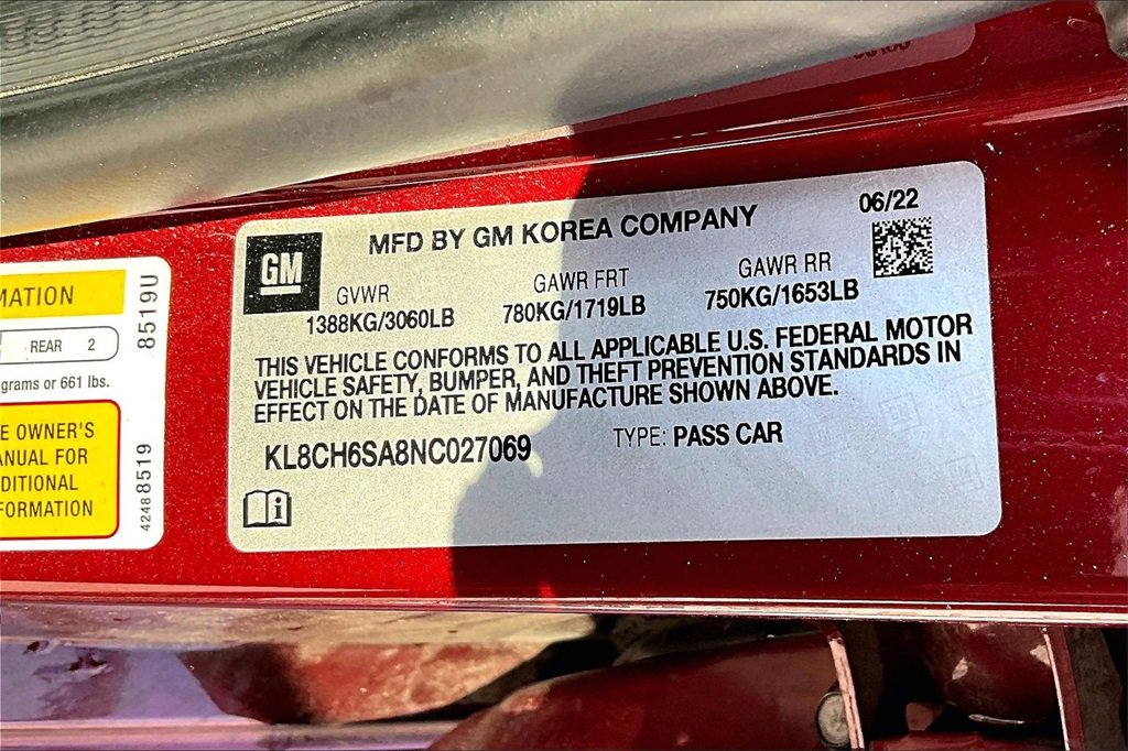 Used 2022 Chevrolet Spark ACTIV image 35